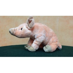 Cochon assis 40 cm