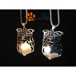 Pendentif 3D Tête Border Collie