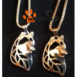 Pendentif 3D Husky