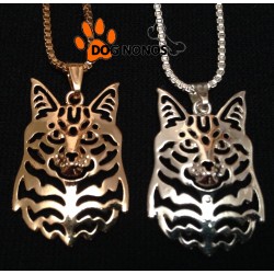 Pendentif 3D Chat Maine Coon