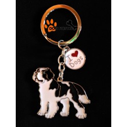 Porte clef Chien Landseer