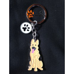 BERGER ALLEMAND CHIEN PORTE CLES / German Shepherd DOG K.FOB