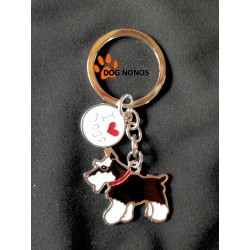 Porte clef Chien schnauzer