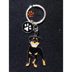 Porte clef Chien Rottweiler