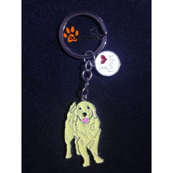 Porte clef Chien Golden Retriever