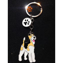 Porte clef Chien Fox Terrier