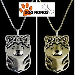 Pendentif 3D Akita Inu