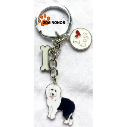 Porte clef Bobtail / Berger anglais