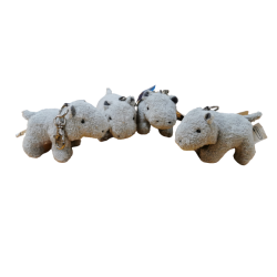 Lot de 4 Hippopotames PORTE...