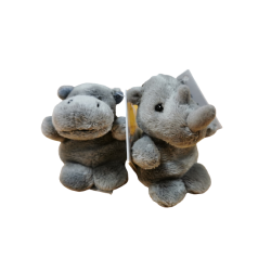 Lot de 1 Hippopotame et 1...