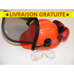 Casque forestier complet