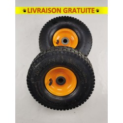2 roues 10/400x4 18x75mm