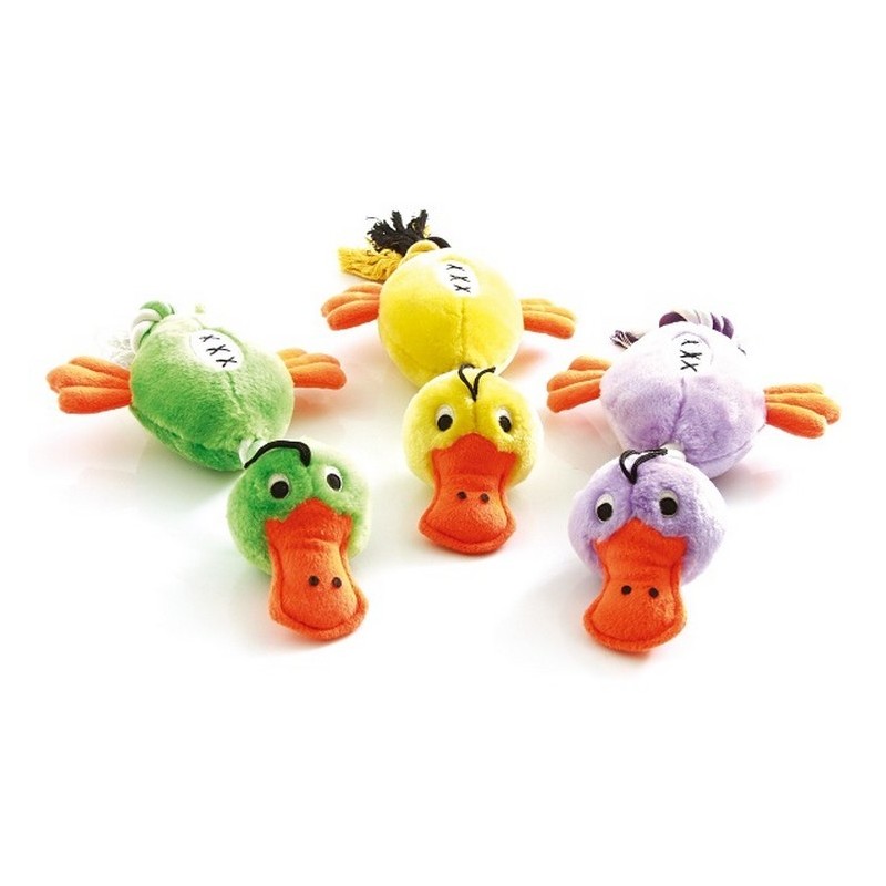 Peluche chien Canard sonore Peluche chien Canard sonore